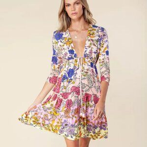 Hale Bob Floral Jersey Dress (Size S)